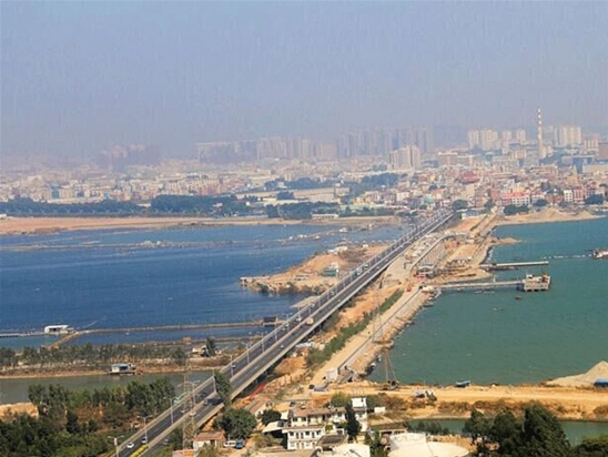 厦门马銮湾海域建设